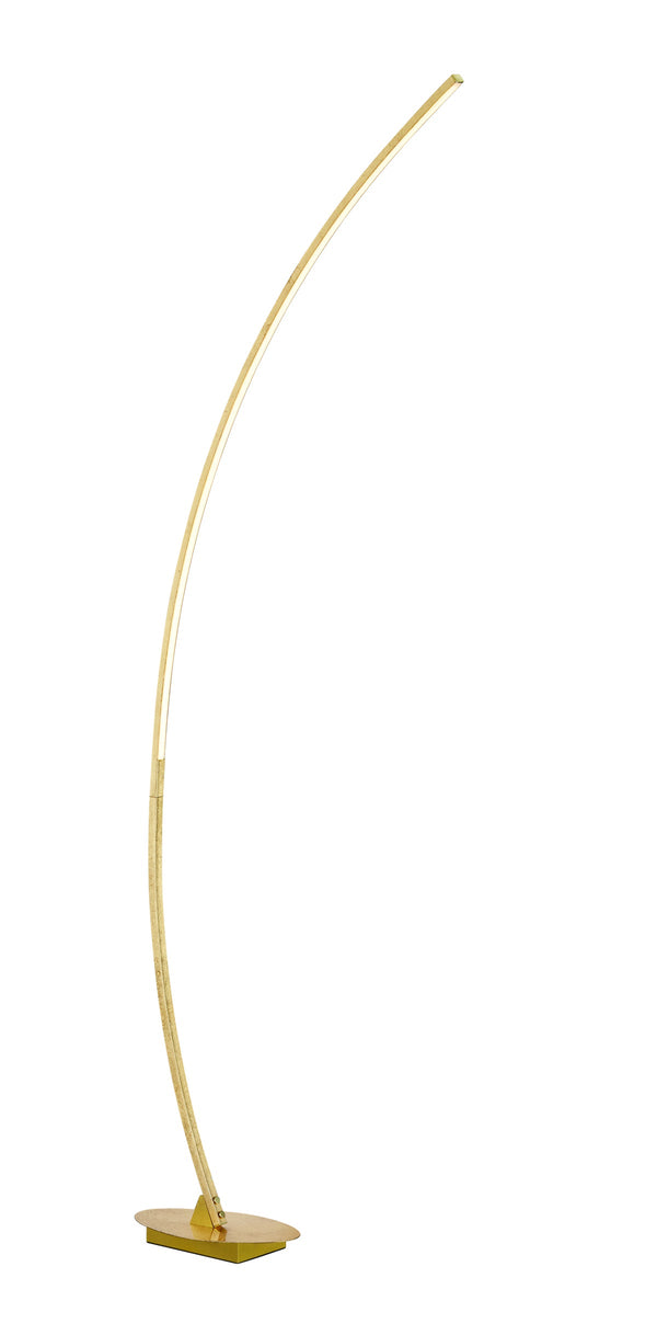 prezzo Piantana da Interno a LED in Metallo Oro