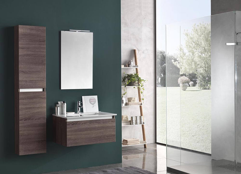 Mobile da Bagno sospeso Ibiza 12 Tabacco Scuro TFT