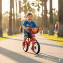 Bicicletta Pedagogica per Bambino Senza Pedali con Licenza Disney Cars