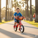 Bicicletta Pedagogica per Bambino Senza Pedali con Licenza Disney Cars