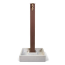 Basamento per Fontana 40x40x10 cm in Calcestruzzo Plinto XL Grigio