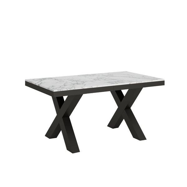 acquista Tavolo Allungabile 160-420x90x77 cm Traffic Evolution Marmo
