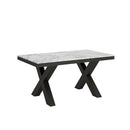 Tavolo Allungabile 160-264x90x80 cm Traffic Evolution Marmo