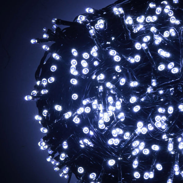 sconto Luci di Natale filo 1000 Led bianco freddo con controller 53m