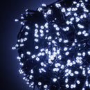 Luci di Natale filo 1000 Led bianco freddo con controller 53m