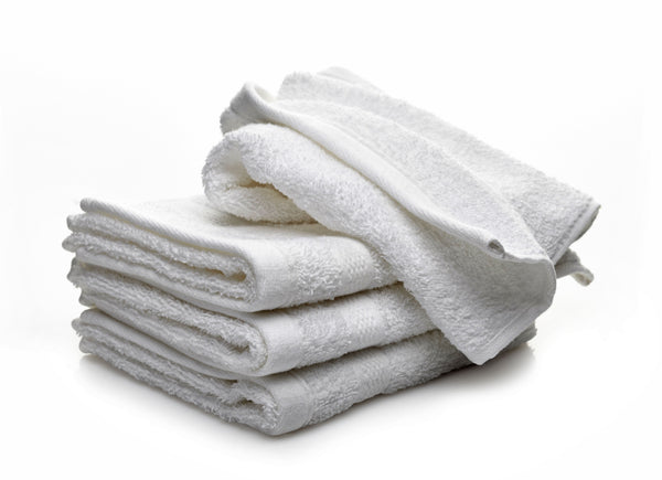 Set Spugna Asciugamani Ospite + Salvietta Bianco sconto