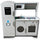 Cucina Giocattolo per Bambini 80x27x82 cm in Legno