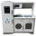 Cucina Giocattolo per Bambini 80x27x82 cm in Legno