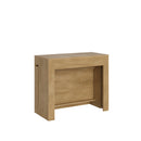 Consolle Tavolo Allungabile 90-302x42x75 cm Evolve Quercia Natura  