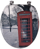 Copriwater Universale 5,5x38x45 cm in MDF London