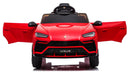 Macchina Elettrica per Bambini 12V con Licenza Lamborghini Urus Rossa