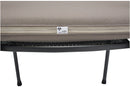 Set 2 Cuscini per Sedia da Giardino 90x45x5 cm in Dralon Allegro Taupe