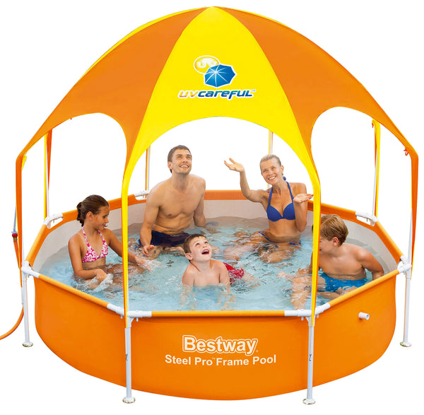 Piscina Fuori Terra Rotonda Ø244x51cm Bestway Splash in Shade 56432 prezzo