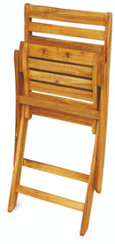 Sedia da Giardino Pieghevole in Legno Soriani Bali