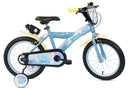 Bicicletta per Bambini 16" Disney Stitch Freni Caliper e Stabilizzatori in Acciaio Hi-Ten Azzurro