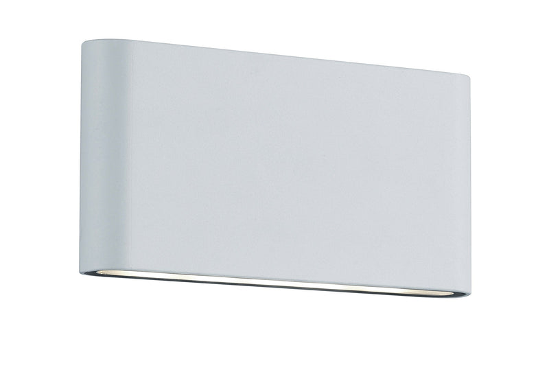 Applique da Esterno a LED in Alluminio Bianco Opaco