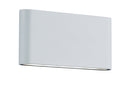 Applique da Esterno a LED in Alluminio Bianco Opaco