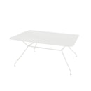 Tavolo da Giardino 150x80x75h cm in metallo Cara Bianco