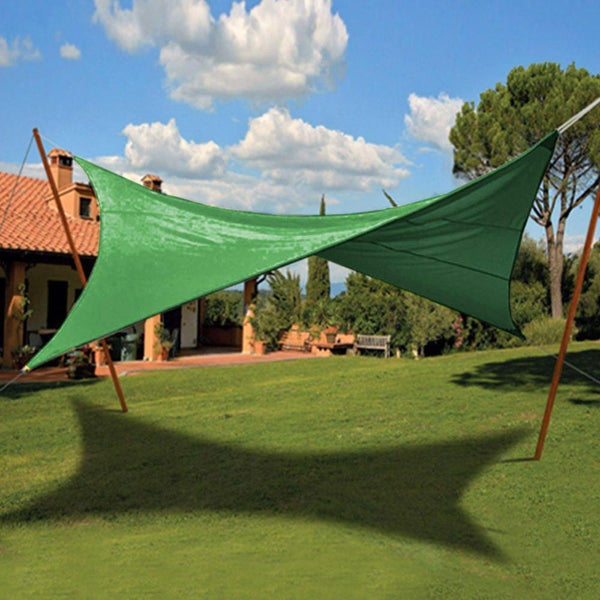 prezzo Tenda Vela Ombreggiante Quadrata 3,6x3,6m in Polietilene Verde