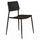 Sedia da Giardino Vega Impilabile 42x53x80 h cm in Acciaio Grigio scuro