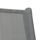 Sedia Pieghevole Regista 53x55x85 cm in Alluminio Revo Grigia