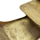 Slitta in Metallo oro cm 160x84xh115