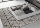 Letto Matrimoniale Francese Ankel Testata Doghe Inclinata  Bianco Frassino Varie Misure