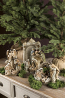 Natività con Grotta H20,5 cm in Resina