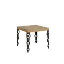 Tavolo Allungabile 90-246x90x77 cm Karamay Quercia Naturale