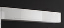 Mobile Sospeso Rettangolare 1 Porta Flip 210x36x33,5cm TFT  Primo Bianco Lucido