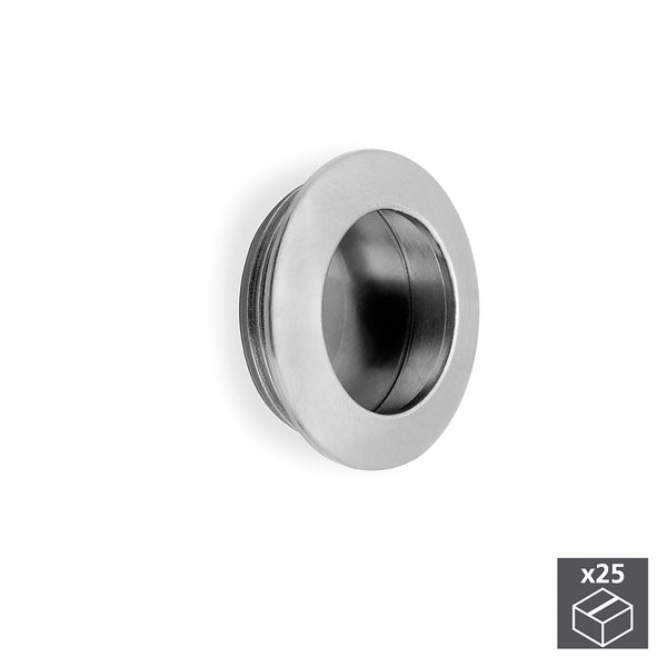 online Pomolo per Mobile 41 mm Zama Nichel Satinato 25 Pezzi Emuca