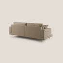 Divano 3 Posti 218x88x93 cm in Tessuto Beige
