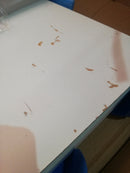 Mobiletto 2 Ante River 68x34x93,5 cm in Truciolare bilaminato Bianco Seconda Scelta