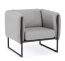 Poltrona 76x74x72h cm con Cuscini Pixel Graphite 