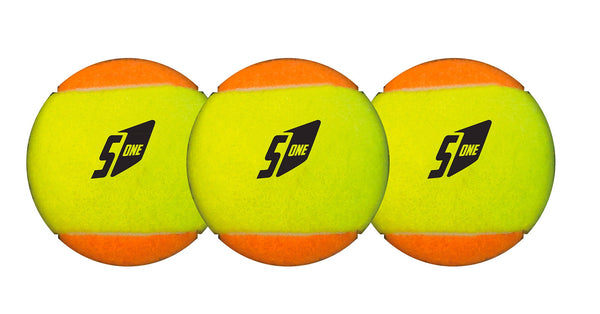 online Set 3 Palline per  Beach Tennis Bicolore Giallo/Arancio