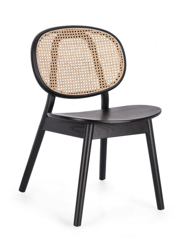 prezzo Sedia 49x42x81 cm Yves in Legno Nero