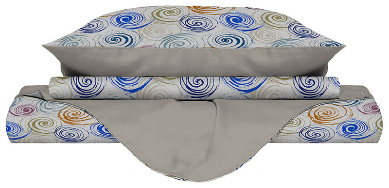 Copripiumino con Federe Stampato Spirlas Varie Misure