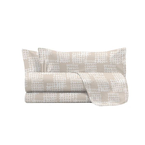 Set Lenzuola con Stampa Sopra Sotto e Federe Linea River Kura Varie Misure acquista