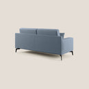 Divano 2 Posti 146x95x91 cm in Tessuto Carta Da Zucchero