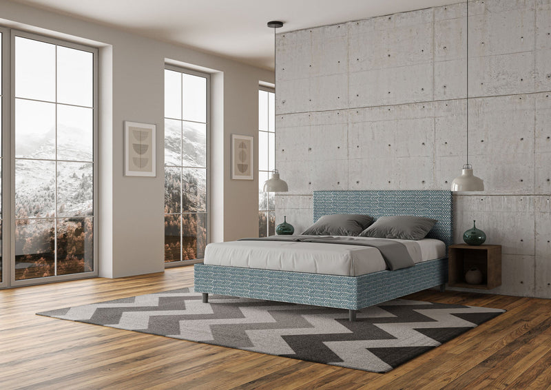 Letto Matrimoniale Adele Aragona 8 Blu Varie Misure