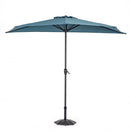 Ombrellone da Giardino 2,7 m Palo Ø36 mm Kalife Mezzaluna Cloud in Alluminio