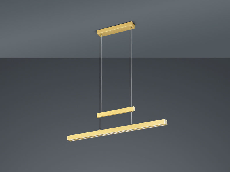 Piantana da Interno a LED in Metallo Nickel Opaco