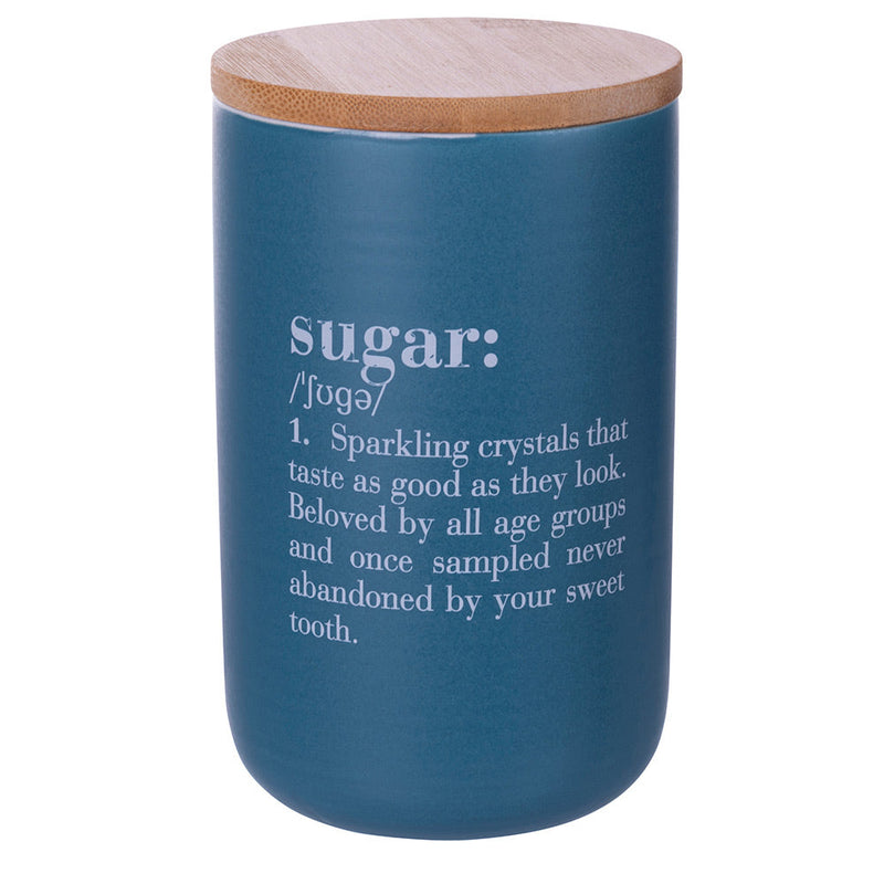 Set 3 Barattoli Sale Zucchero e Caffè Double Face 750 ml in New Bone China VdE Tivoli 1996