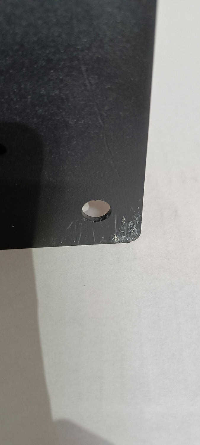 Barra Trazioni a Muro 94x51x18 cm in Acciaio Nero Seconda Scelta