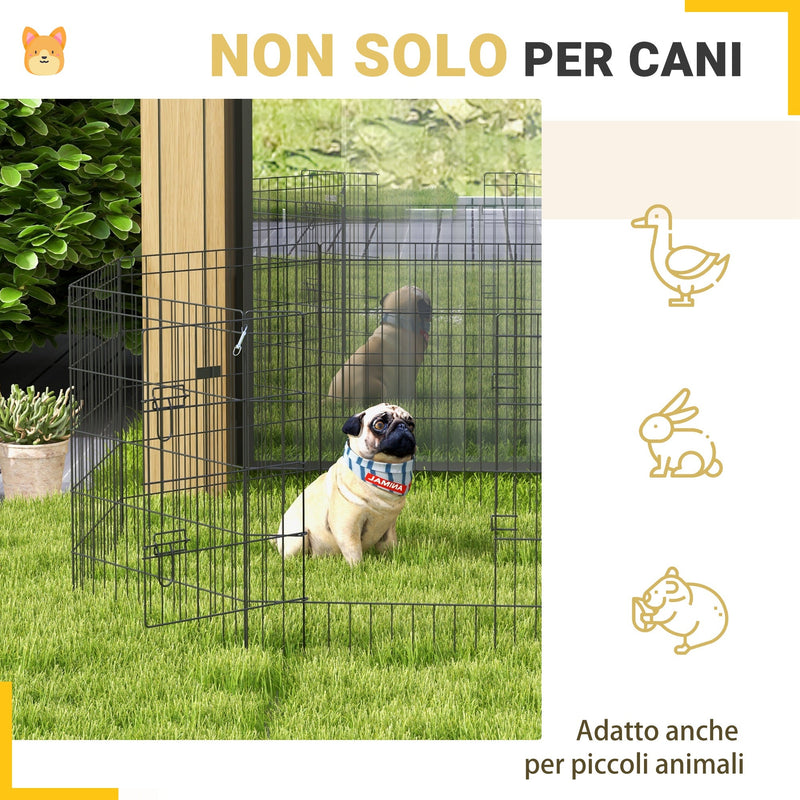 Confezione da 5 recinzioni da giardino, barriera per animali, 76,2 cm di lunghezza x 20,3 cm di altezza, 100% spessore 5 mm di diametro, in acciaio zincato, spaziatura dei picchi (larghezza Confezione da 5 recinzioni da giardino, barriera per animali, 76,2 cm di lunghezza x 20,3 cm di altezza, 100% spessore 5 mm di diametro, in acciaio zincato, spaziatura dei picchi (larghezza