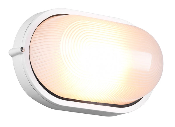 Plafoniera da Esterno Attacco E27 in Alluminio Bianco Opaco sconto