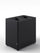 Pattumiera a 2 Scomparti Totale 48 L 48,5x33x49 cm con Contenitori Interni in Acciaio Verniciato Nero