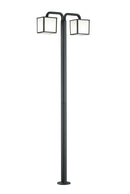 Lampada Palo da Esterno a LED in Alluminio Antracite