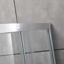 Box Doccia Semicircolare 2 Ante Scorrevoli in Cristallo Trasparente 6mm H195 Bonussi Giuly Varie Misure