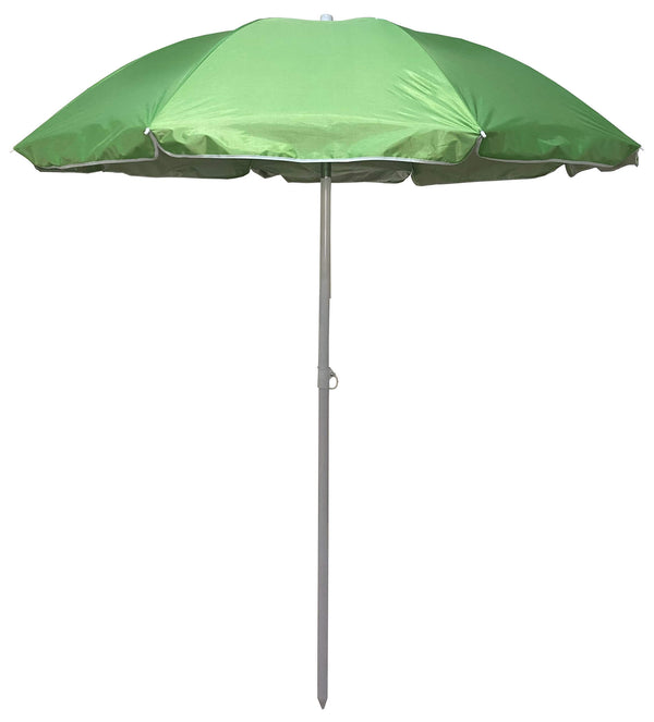 Ombrellone da Giardino Ø2 m Palo Ø32 mm in Alluminio e Tessuto Oxford Verde Acido sconto